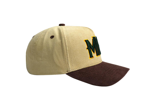 corduroy hat embroidery