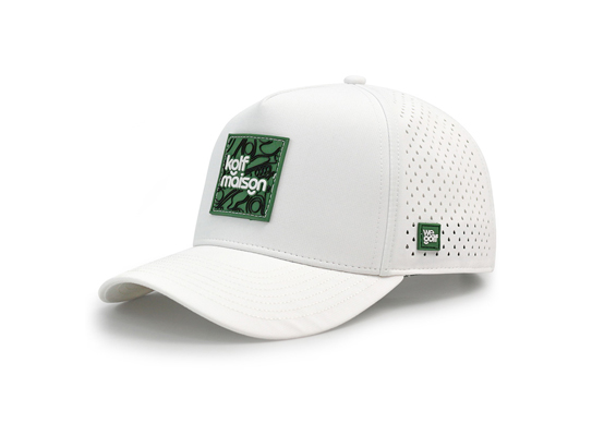 Custom 5 Panel Curved Brim Perforated Waterproof Hat