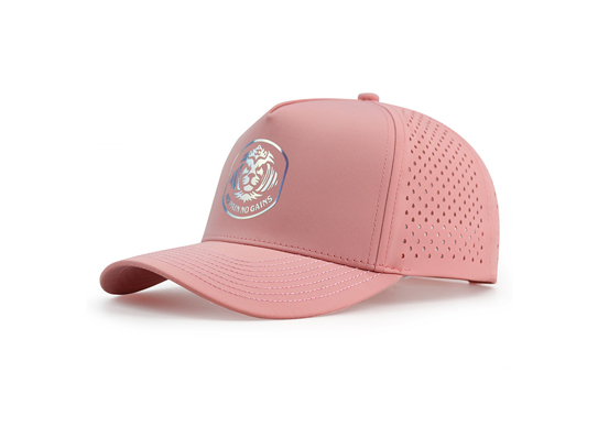 Custom 5 Panel Curved Brim Perforated Waterproof Hat