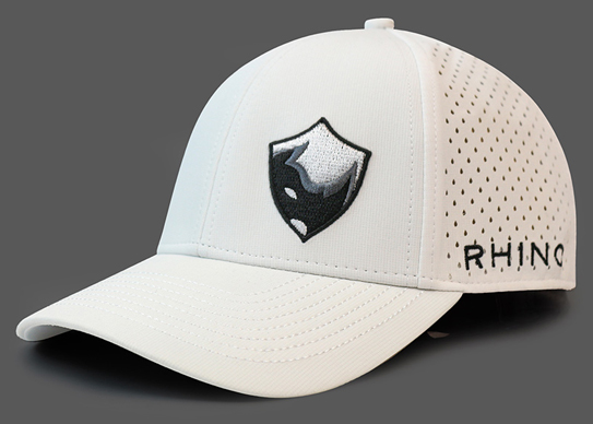 Custom 6 Panel Curved Brim Perforated Waterproof Hat