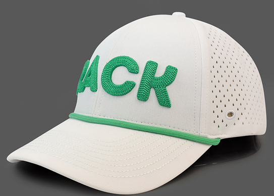 Custom 6 Panel Curved Brim Perforated Waterproof Hat