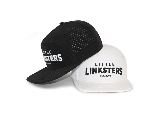 Custom 6 Panel Flat Brim Perforated Waterproof Hat