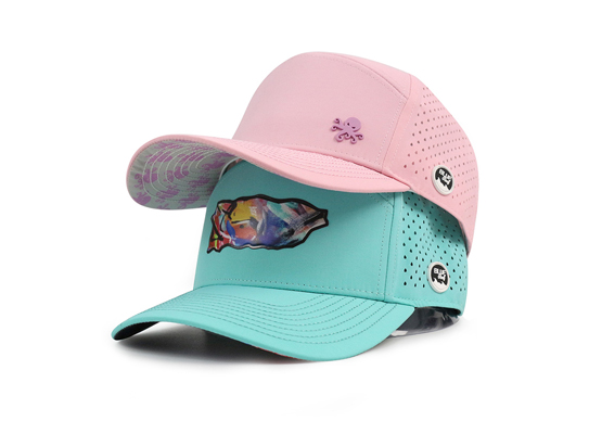 Custom 7 Panel Perforated Waterproof Hat