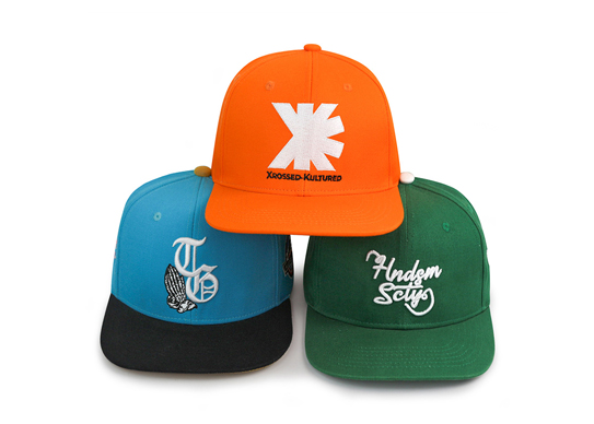 Custom Hiphop Flat Bill Snapback Hats