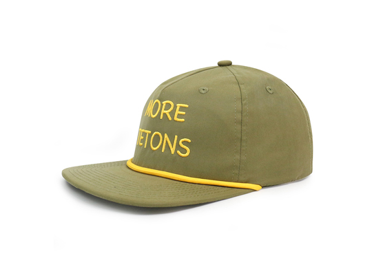 Custom Polyester Snapback Cap with Embroidery Logo