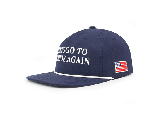 Custom Polyester Snapback Cap with Embroidery Logo