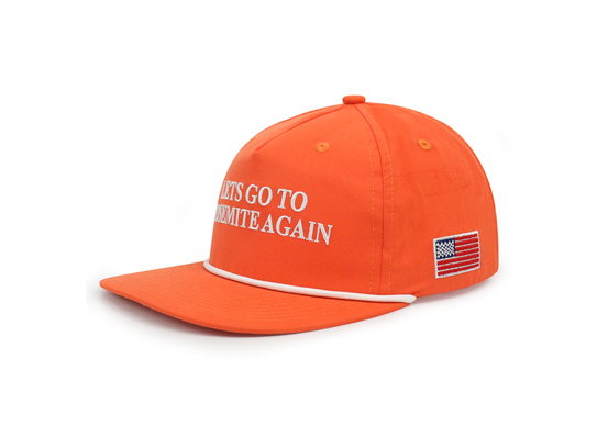 Custom Polyester Snapback Cap with Embroidery Logo