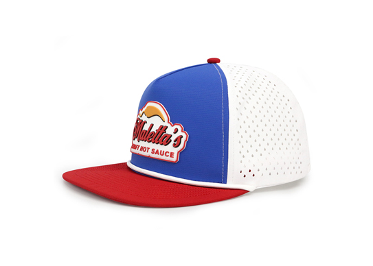 Custom Personalized 5 Panel Laser Perforated Snapback Hats