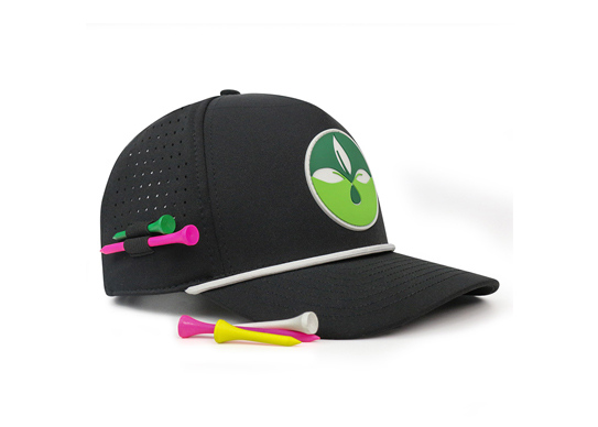 Custom Golf Hat With Tee Holder