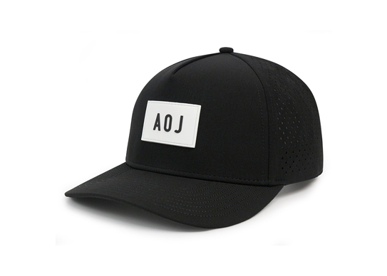 Custom Laser Cut Hole Polyester Golf Hat