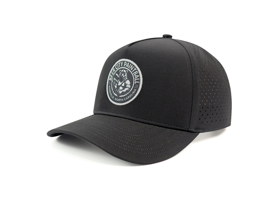 Custom Laser Cut Hole Polyester Golf Hat