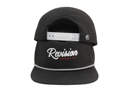 Custom 5 Panel TPU Rubber Patch Logo Cap