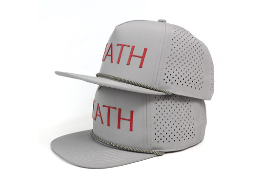 Custom 5 Panel TPU Rubber Patch Logo Cap