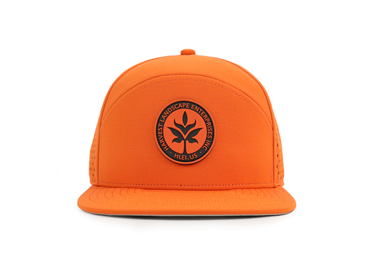 Custom 6 Panel PVC Rubber Patch Logo Cap