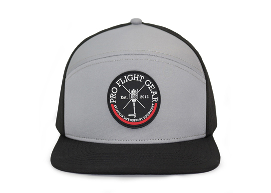 Custom 6 Panel PVC Rubber Patch Logo Cap