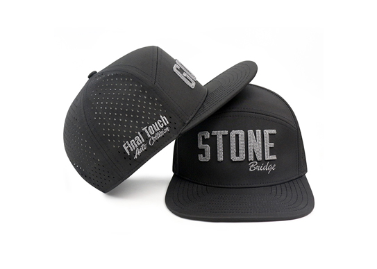 Custom 6 Panel Chain Embroidery Logo Cap