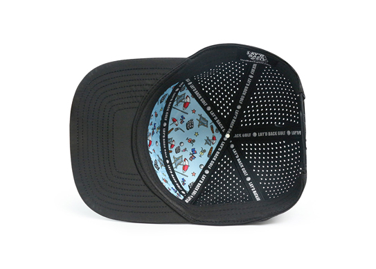 Custom 6 Panel Chain Embroidery Logo Cap