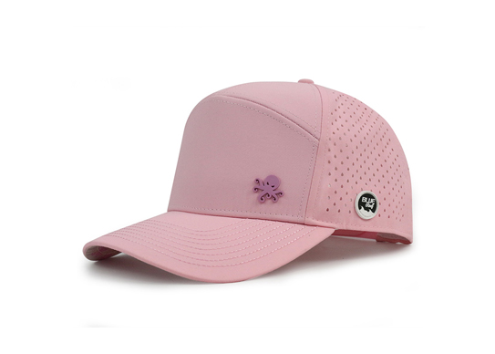 Custom 7 Panel PVC Rubber Patch Logo Cap