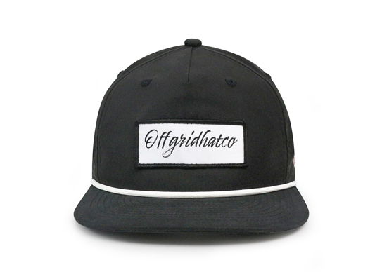 Custom Polyester Snapback Rope Hat