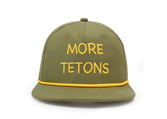 Custom Polyester Snapback Rope Hat