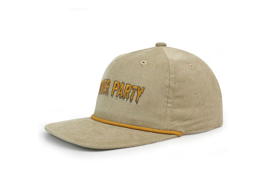 Custom Corduroy Snapback Cap