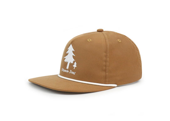 Custom Polyester Snapback Cap with Embroidery Logo