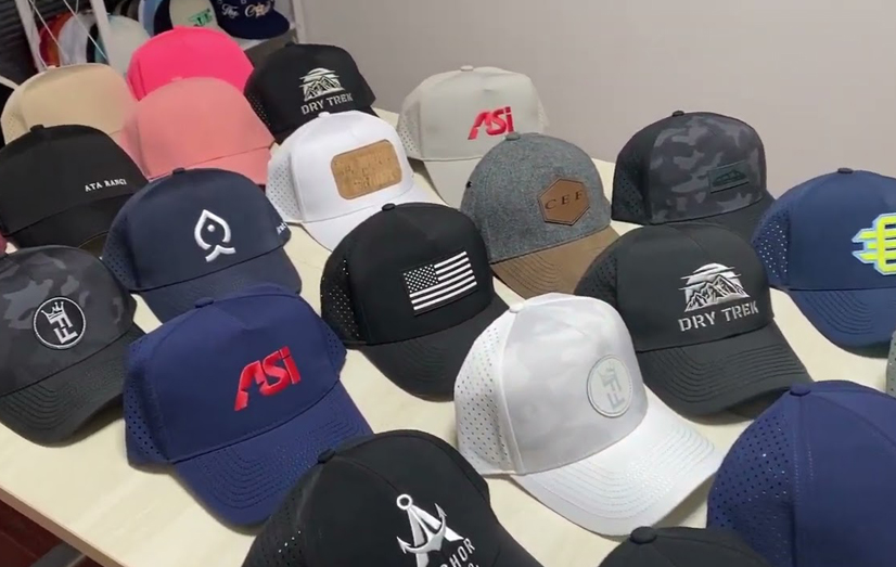 Custom 5 Panel Patch Logo Cap