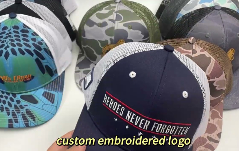 Custom Embroidered Trucker Hats