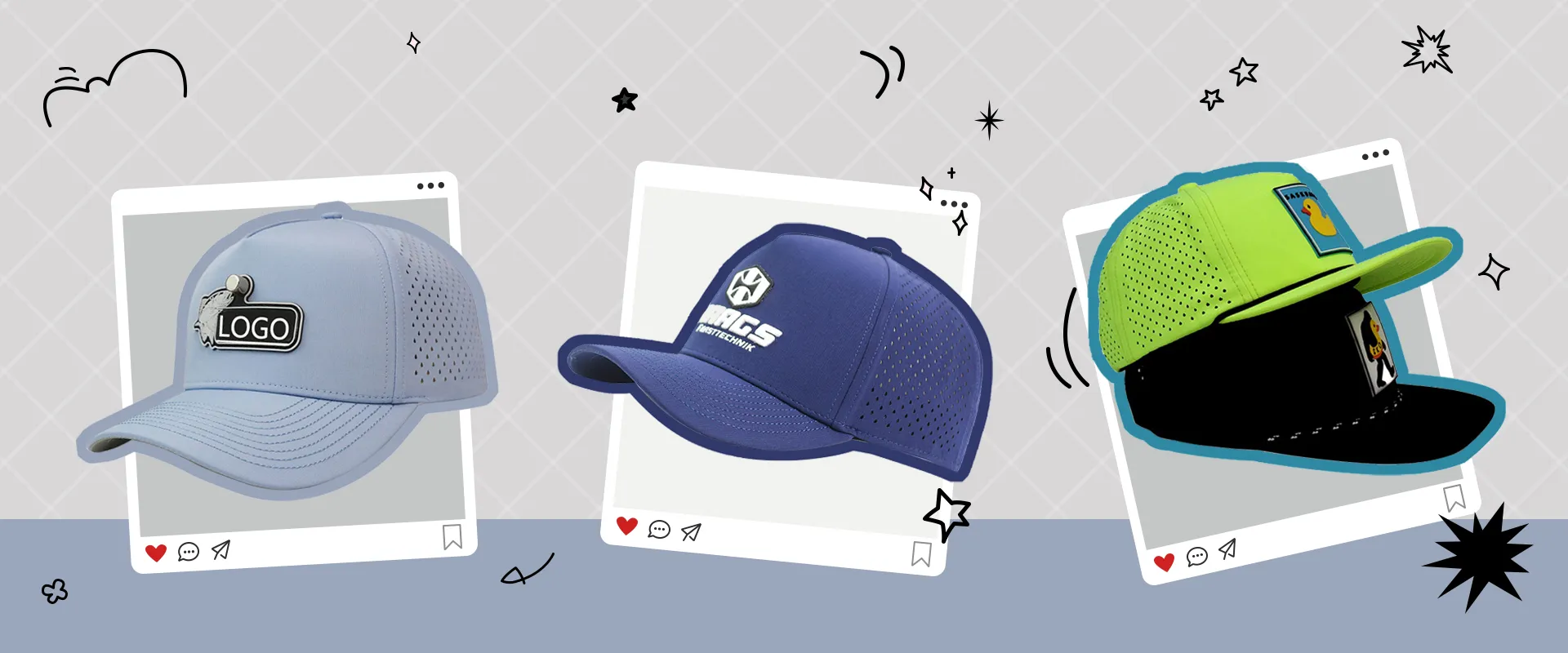 CUSTOM LASER CUT CAPS MANUFACTURER