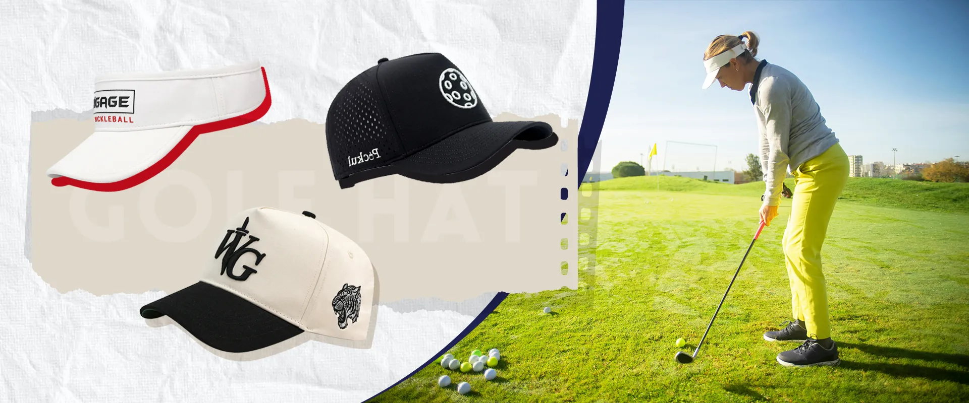CUSTOM  GOLF HAT MANUFACTURER