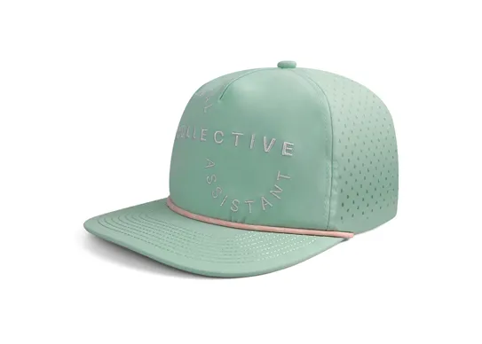 woman with baseball cap