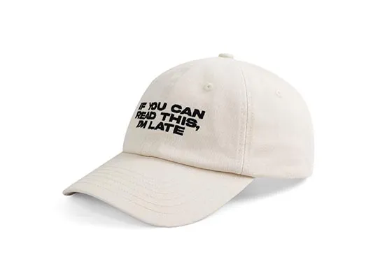 white unisex baseball cap