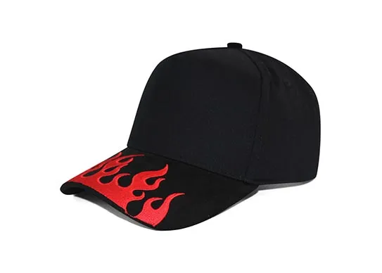 fire flement black baseball cap