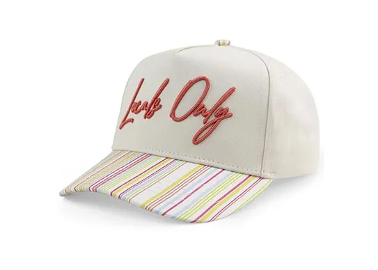 colorful stripes baseball cap