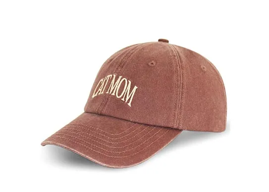 washed baseball cap