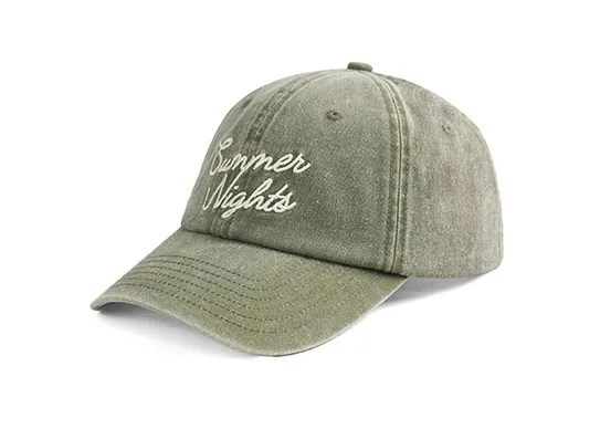 six panel baseball cap