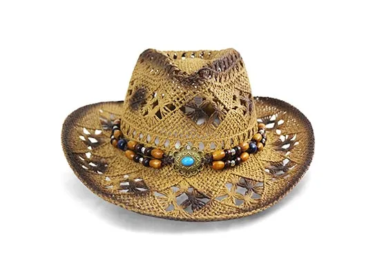 cowboy straw hat