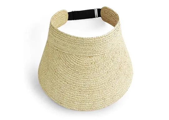 visor straw hat