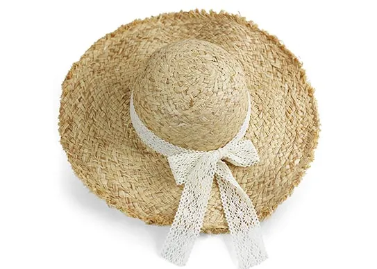 wedding straw hat