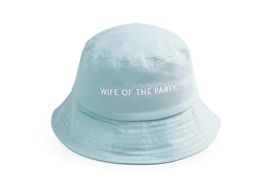 blue sun bucket hat