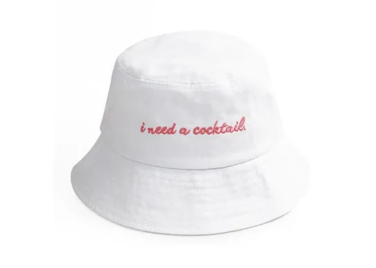 white color bucket hat factory