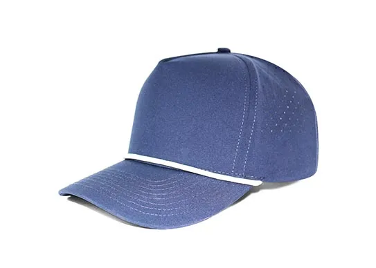 blue athletic cap for sports