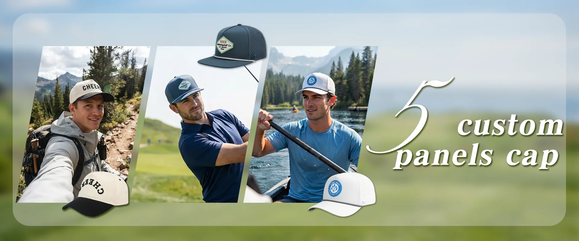 CUSTOM 5 PANELS CAP MANUFACTURER